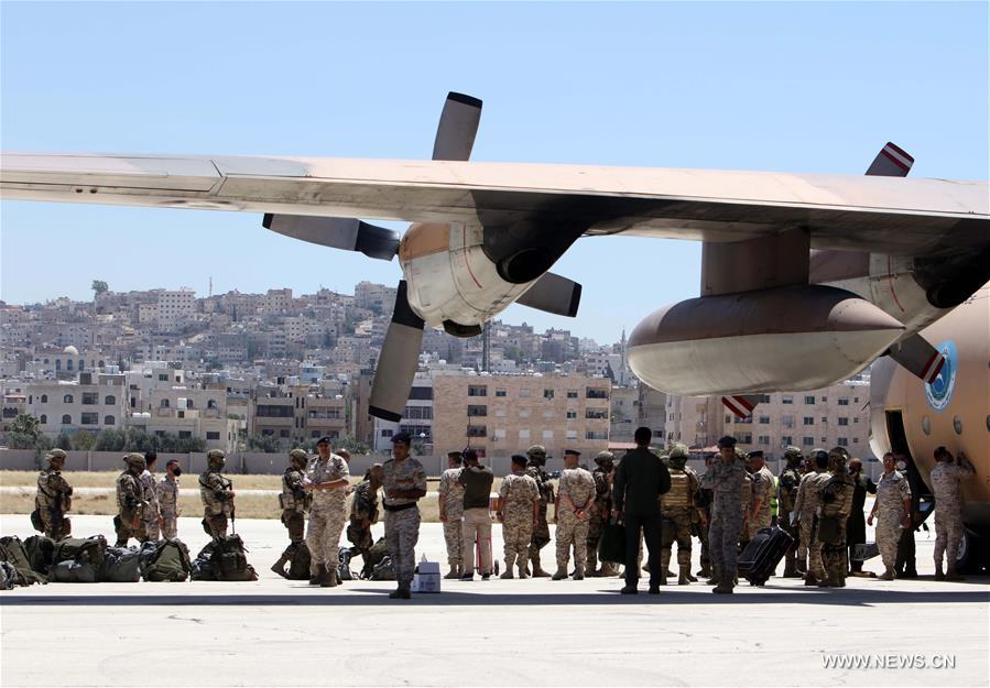 أولى الطائرات العسكرية الأردنية تحمل المستشفى الميداني توجهت إلى لبنان