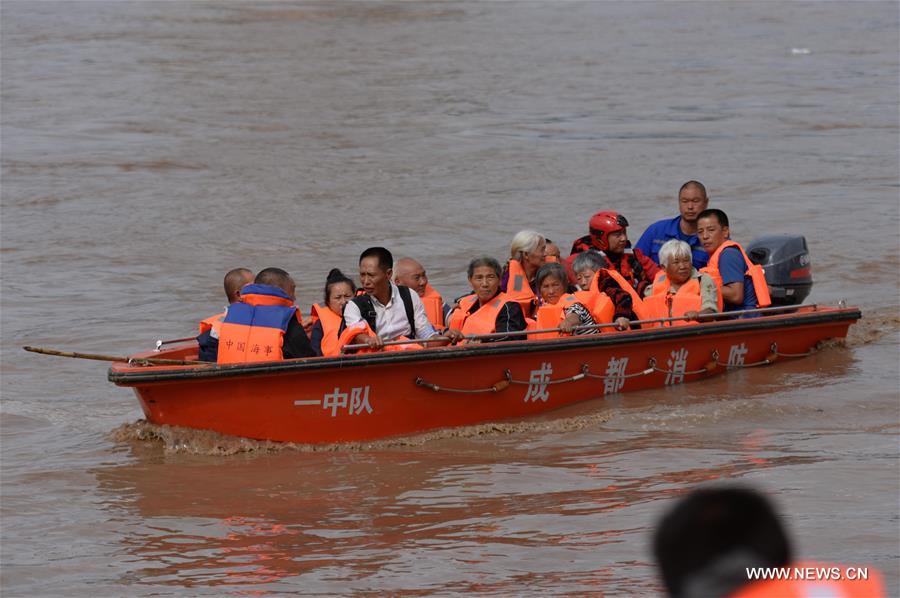 تفعيل الاستجابة للطوارئ من المستوى الأول لمواجهة الفيضانات في جنوب غربي الصين