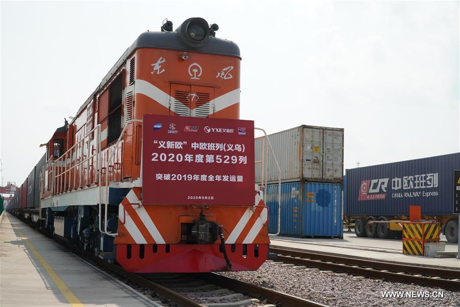 مدينة ييوو الصينية تشهد ارتفاعا في عدد قطارات الشحن المتجهة إلى أوروبا