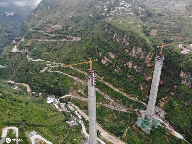 196 مترا! رصيف جسر بجنوب غربي الصين يحطم الرقم القياسي العالمي