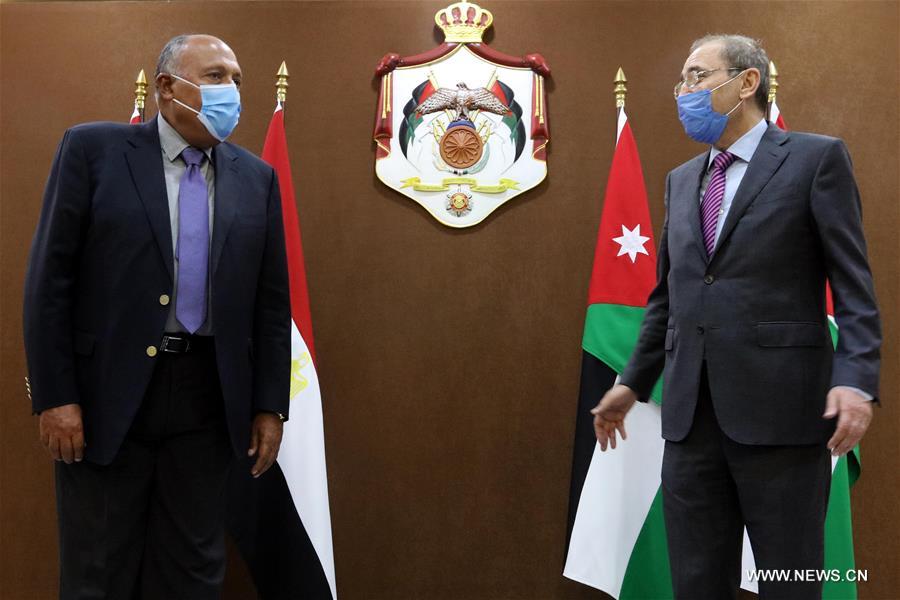 وزيرا خارجية الأردن ومصر يؤكدان على مركزية القضية الفلسطينية وحل الدولتين