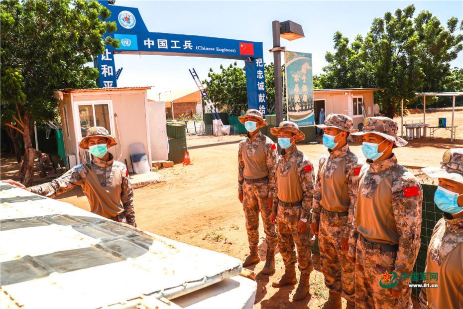 قوات حفظ السلام الصينية في دارفور بالسودان تطلق تدريبات خاص