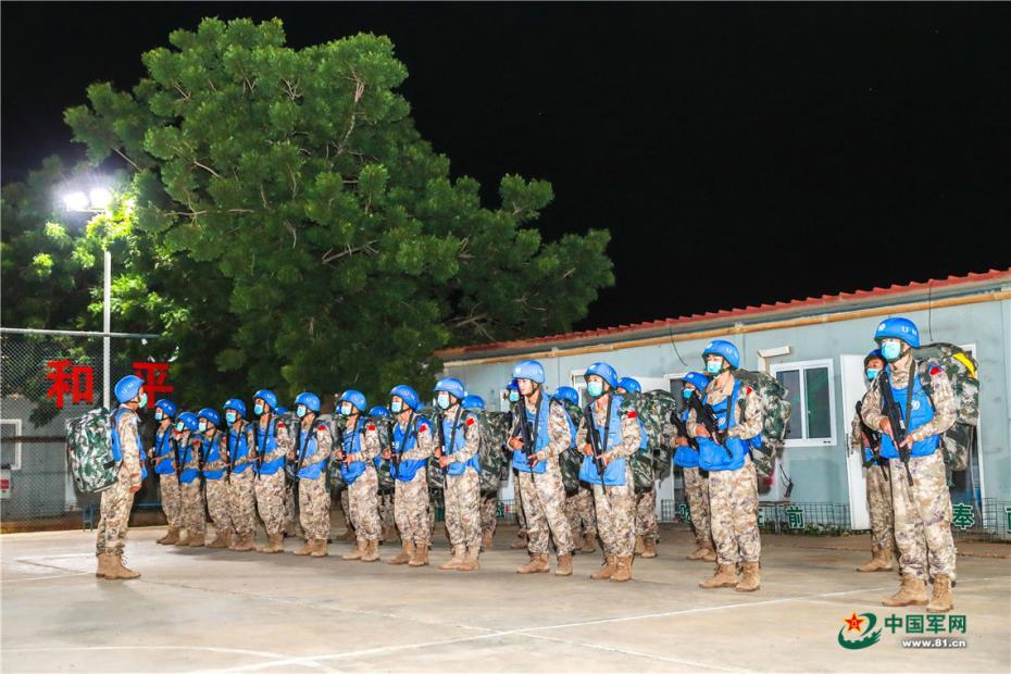 قوات حفظ السلام الصينية في دارفور بالسودان تطلق تدريبات خاص