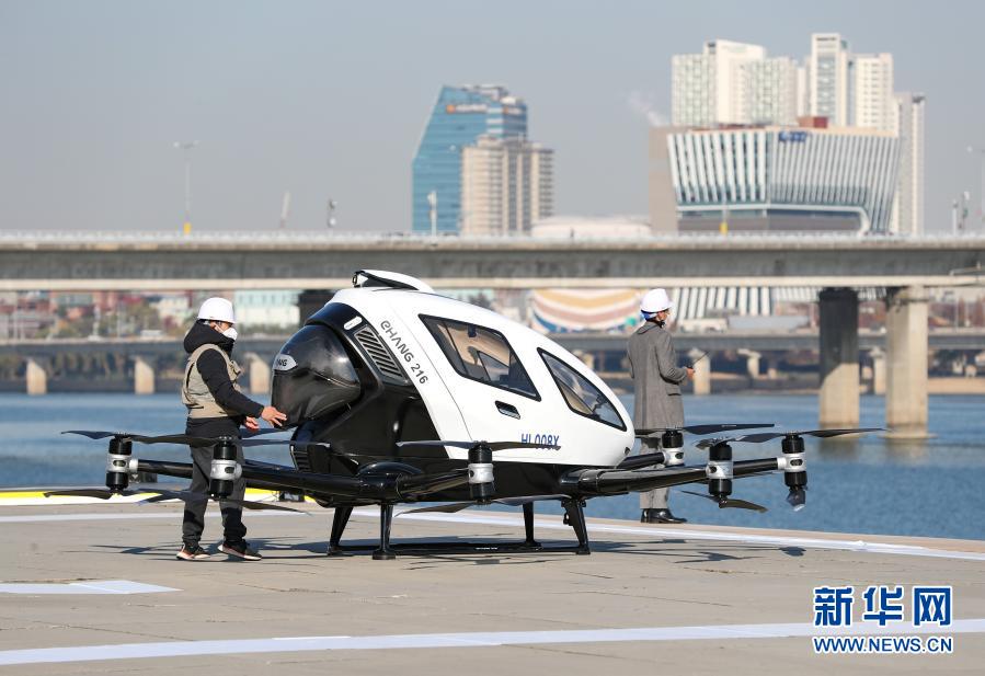 نجاح رحلة تجريبية لطائرة صينية ذاتية القيادة فى كوريا الجنوبية