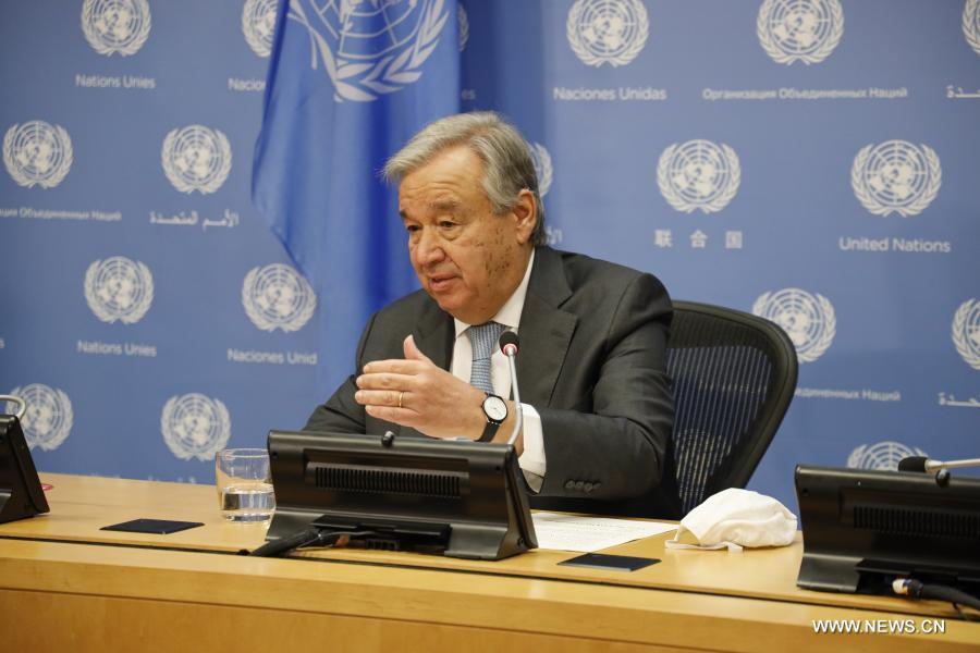 الأمين العام للأمم المتحدة يقول إنه سيأخذ لقاح كوفيد-19