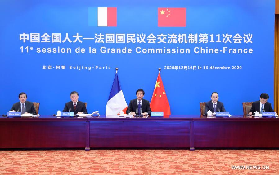 الصين وفرنسا تعتزمان تعزيز التبادلات البرلمانية