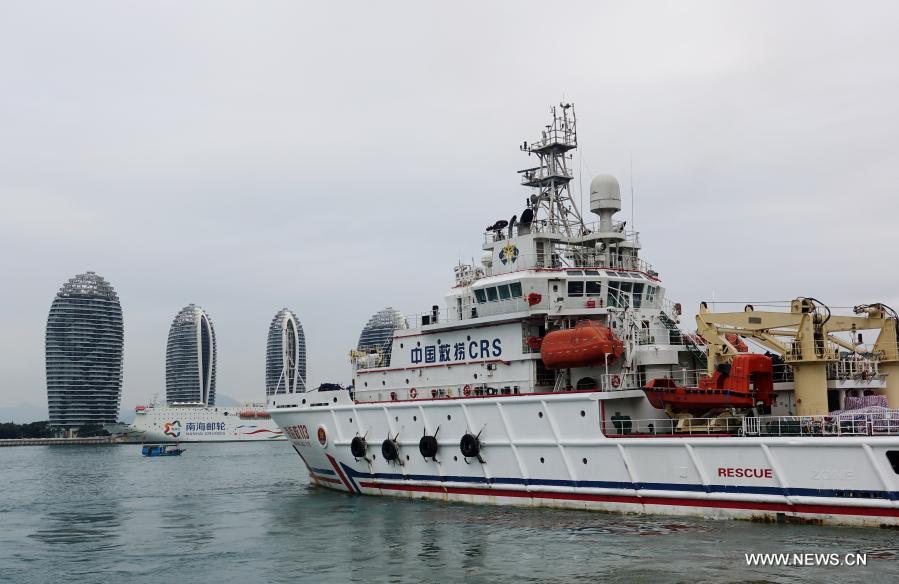 الصين تجري التناوب الـ11 لسفن الإنقاذ البحري حول جزر نانشا