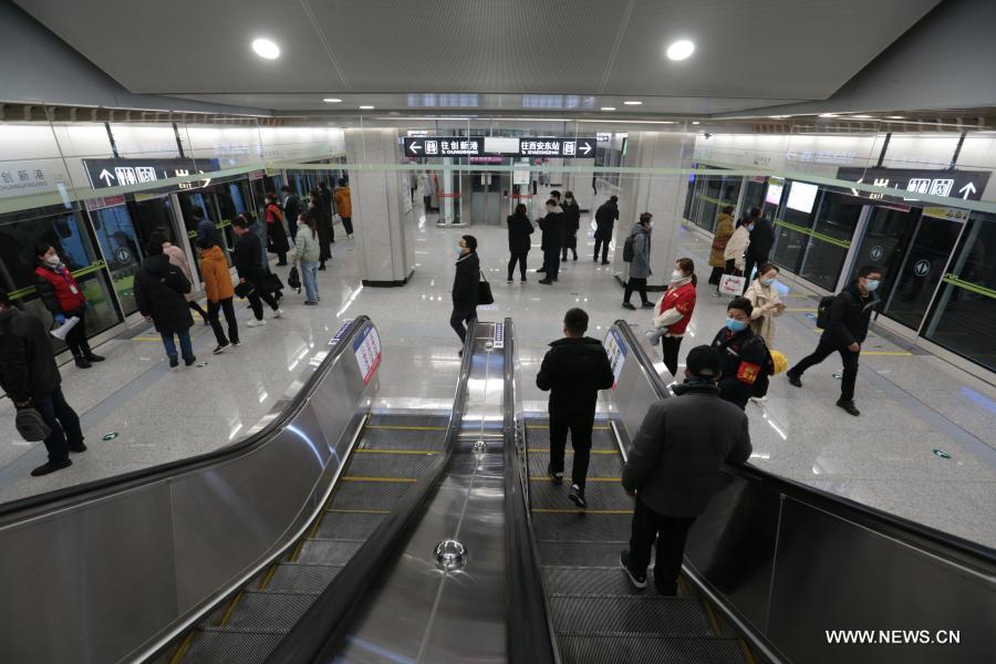 مدينة شيآن الصينية تفتتح 3 خطوط مترو جديدة