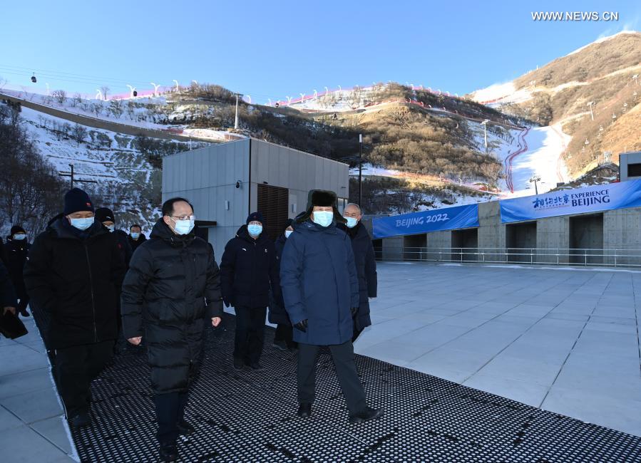 شي يؤكد على تطوير الرياضات الشتوية في الصين من خلال استضافة أولمبياد بكين 2022