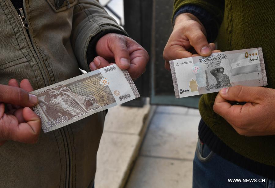 سوريا تصدر ورقة نقدية جديدة لمواجهة التضخم