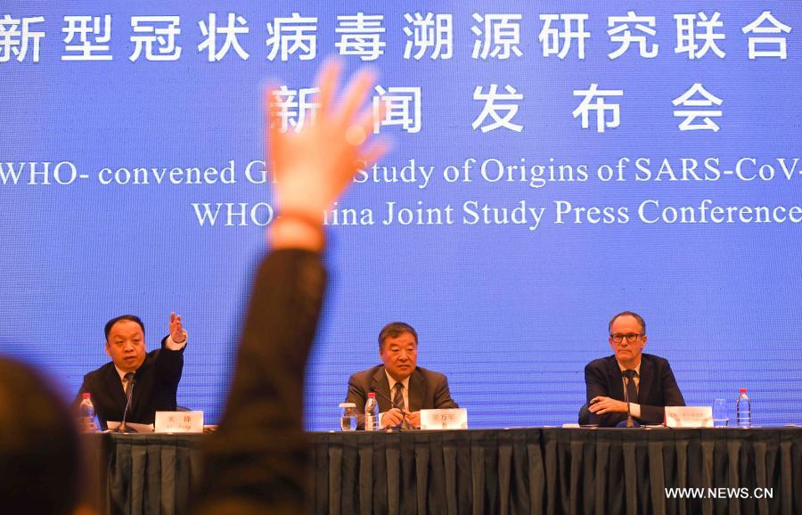 صدور نتائج الدراسة المشتركة بين منظمة الصحة العالمية والصين في ووهان