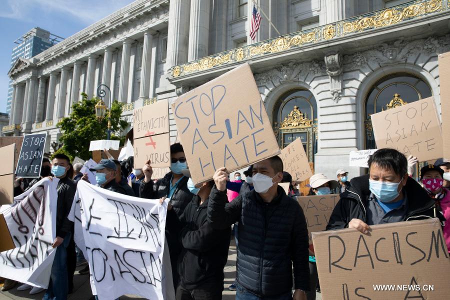 احتجاجات في كاليفورنيا لمناهضة كراهية الآسيويين
