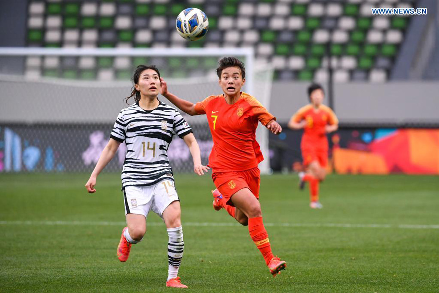 تأهل المنتخب الصيني الوطني لكرة القدم للنساء إلى أولمبياد طوكيو