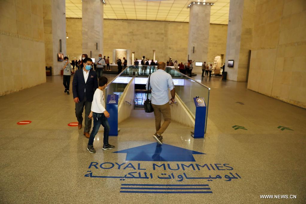تقرير إخباري: مصر تفتح أبواب قاعة المومياوات الملكية بالمتحف القومي للحضارة أمام الزوار