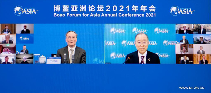 نائب الرئيس الصيني يتطلع إلى تقديم منتدى بوآو الآسيوي مزيدا من الآراء لتحقيق التنمية طويلة الأجل في آسيا