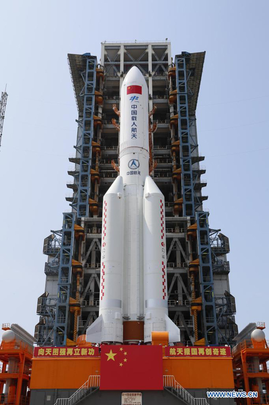 الصين على استعداد لاطلاق الوحدة الأساسية لمحطة الفضاء