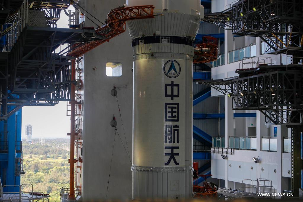 الصين تستعد لإطلاق مركبة الشحن الفضائية 