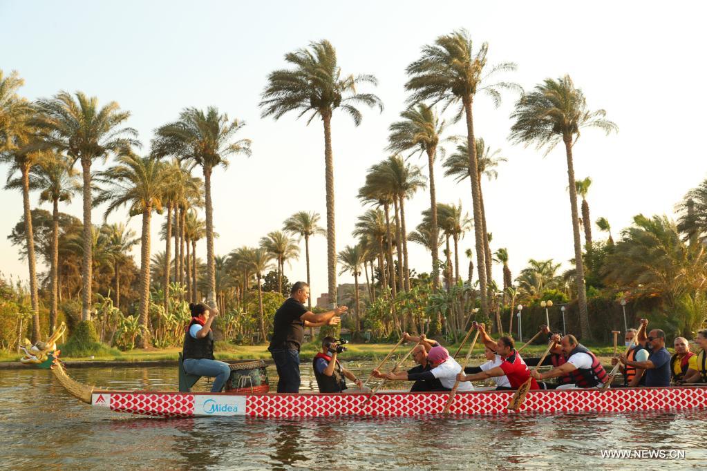 مقالة : الاحتفال بمهرجان قوارب التنين الصيني في مصر