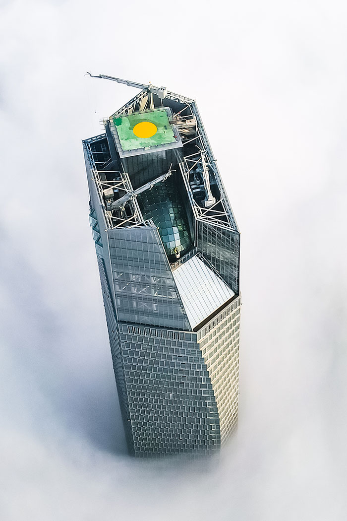 اقتراب الافتتاح الرسمي لمنصة عرض في أطول مبنى في تشينغداو