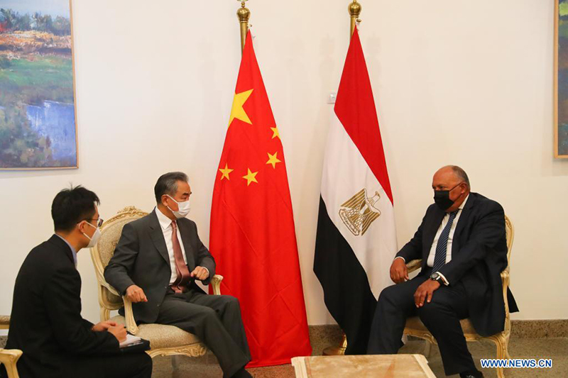 الصين ومصر تؤكدان مجددا التزامهما بتعزيز الشراكة الاستراتيجية