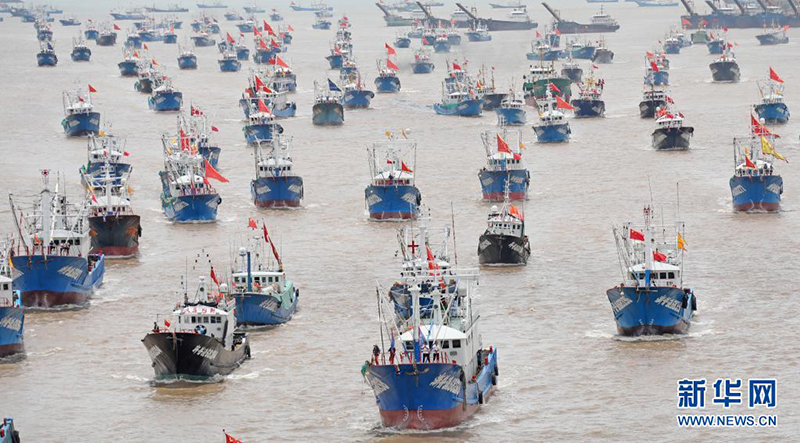 انطلاق موسم الصيد في تشجيانغ