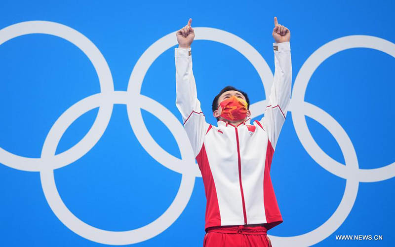 الصيني شيه يفوز بذهبية الغطس من منصة متحركة 3م رجال في أولمبياد طوكيو