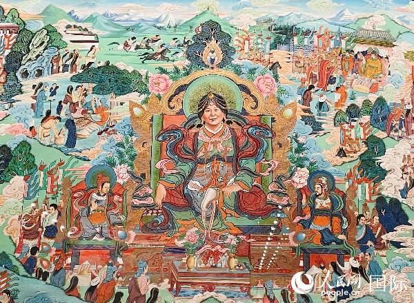 التانغكا التبتية: أطول تانغكا في العالم تجمع بين الفنون الجميلة والروحانية