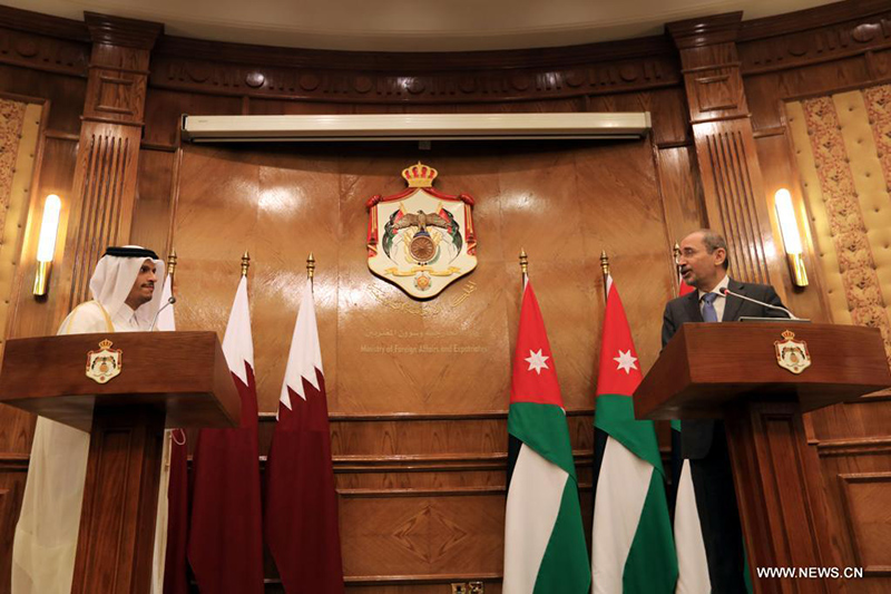 وزير خارجية قطر يبحث في الأردن سبل تطوير العلاقات الاقتصادية والقضايا الإقليمية