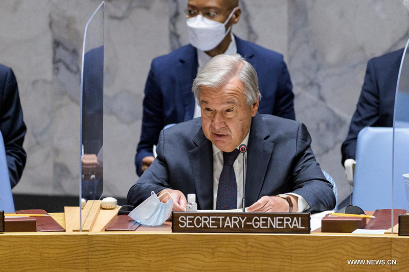 الأمين العام للأمم المتحدة يدعو إلى بذل الجهود لدعم حقوق الإنسان في أفغانستان واستئصال الإرهاب