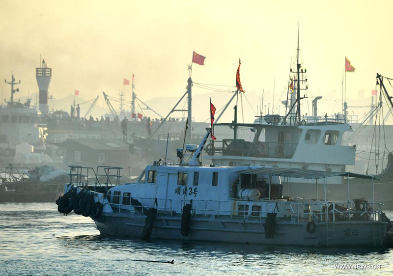 الاحتفال برفع حظر الصيد في فوجيان، الصين