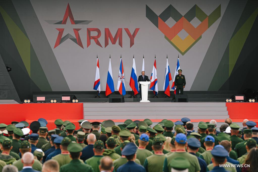 انطلاق الألعاب العسكرية الدولية 2021 في روسيا