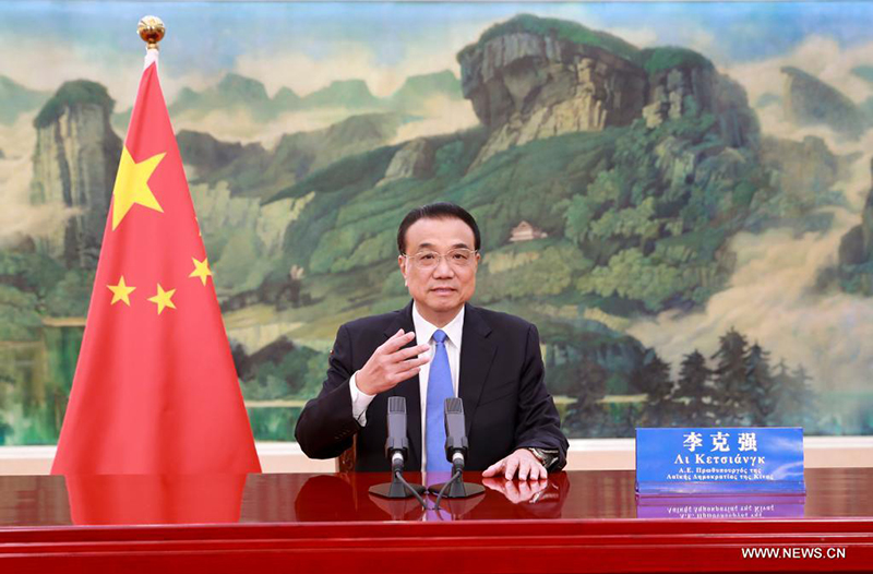 رئيس مجلس الدولة الصيني يدعو إلى تعزيز التعاون الثقافي بين الصين واليونان