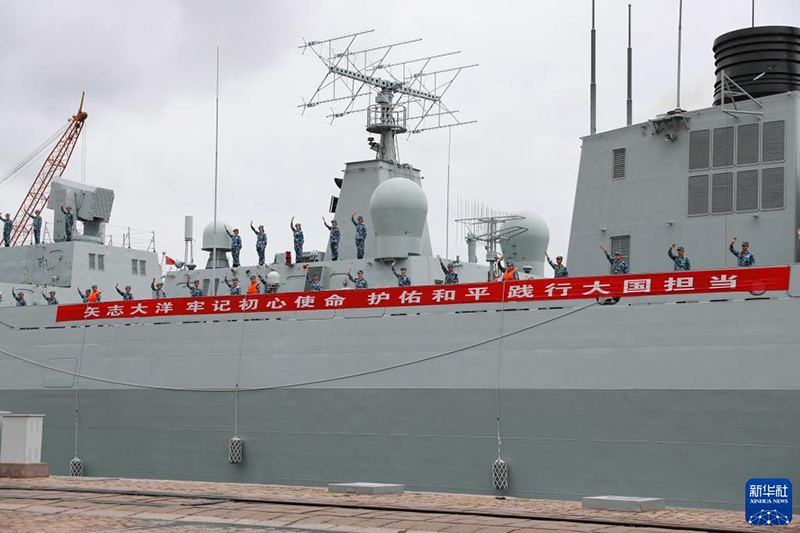الصين ترسل أسطولا جديدا في مهمة مرافقة بخليج عدن