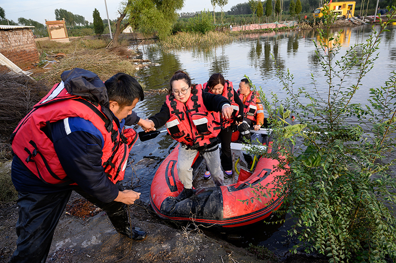 إجلاء 120 ألف شخص جراء الفيضانات في مقاطعة شانشي شمالي الصين
