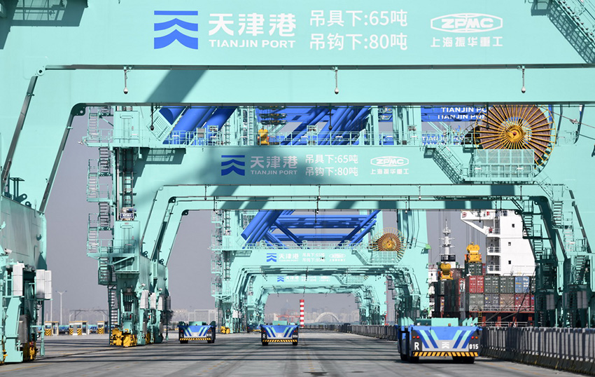 الأولى من نوعها في العالم: افتتاح محطة خالية من الكربون في ميناء تيانجين