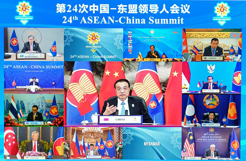 رئيس مجلس الدولة: الصين ستعمق التعاون الودي ومتبادل المنفعة مع الآسيان