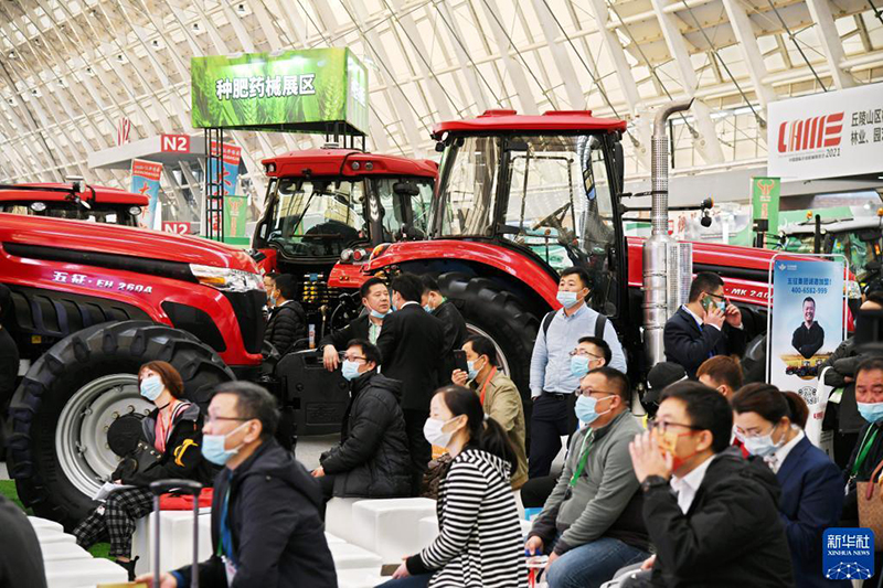 تشينغداو تحتضن معرضا دوليا للمعدات الزراعية