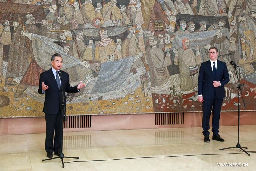 وزير الخارجية الصيني: الصداقة الصينية-الصربية 