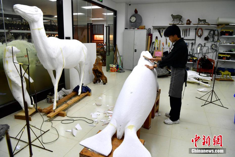 صناعة مجسّمات الحيوانات في فوجيان