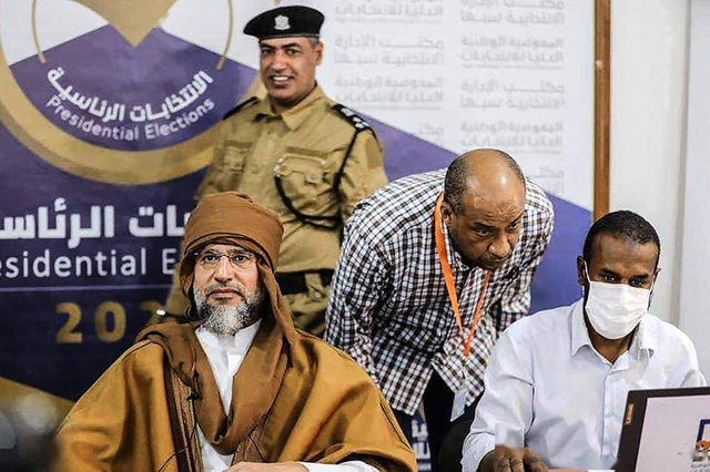 استبعاد سيف الإسلام القذافي من قائمة مرشحي الانتخابات الرئاسية في ليبيا