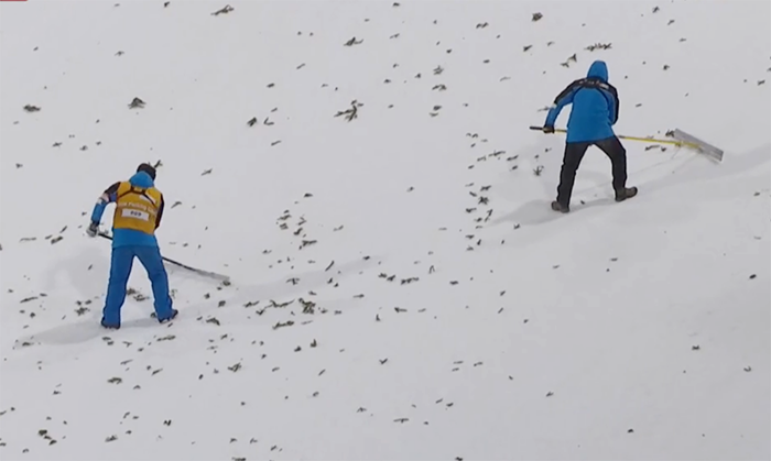معلومات عن الألعاب الأولمبية الشتوية(21): لماذا تستعمل أغصان الصنوبر في ملاعب التزلج؟