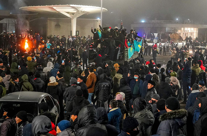 الأمم المتحدة تدعو إلى ضبط النفس في قازاقستان وسط احتجاجات واسعة النطاق