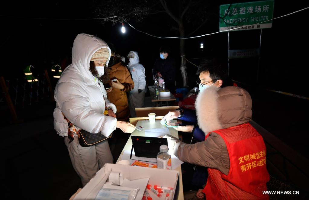 تيانجين بشمالي الصين تطلق الجولة الثانية لاختبار الحمض النووي على مستوى المدينة