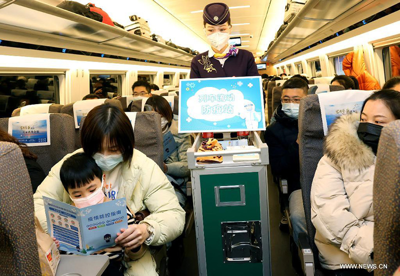 الصين تتوقع ارتفاع رحلات السكك الحديدية خلال ذروة السفر في عيد الربيع
