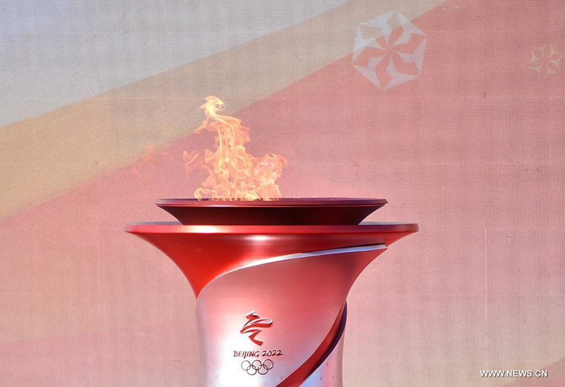 بدء عملية تتابع الشعلة الأولمبية في بكين