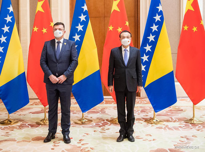 لي كه تشيانغ: الصين تتوسع في التعاون التجاري والاستثماري مع البوسنة والهرسك