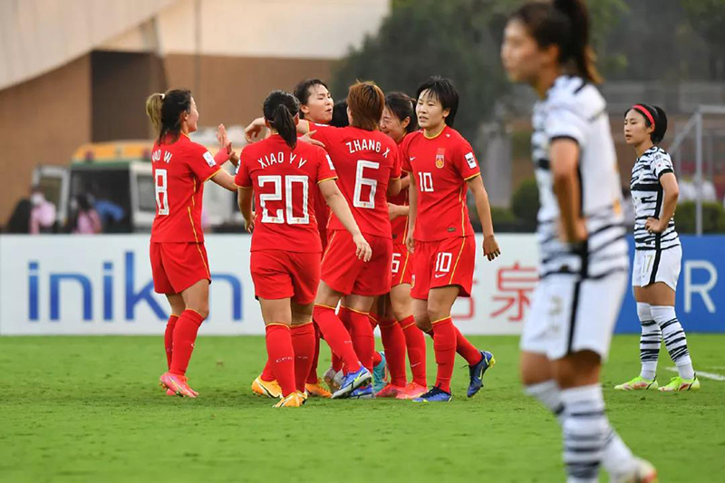 الصين تتوج بلقب كأس آسيا للسيدات 2022 لكرة القدم