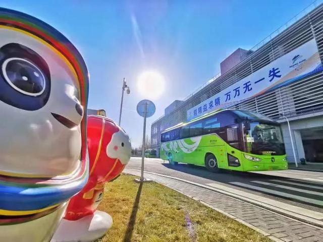 أكثر من 80% من الحافلات المستخدمة في أولمبياد بكين الشتوية منخفضة الكربون