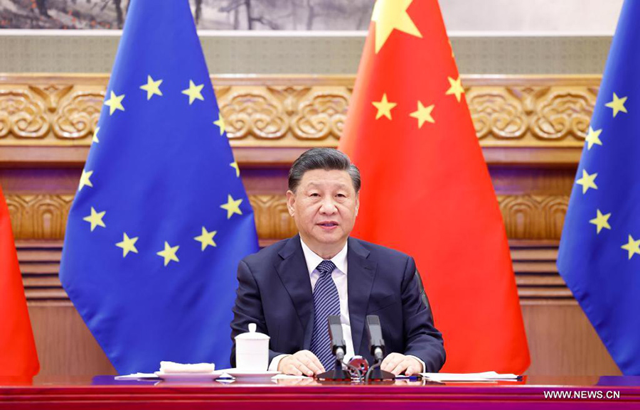 شي يدعو الصين والاتحاد الأوروبي إلى إضافة عوامل استقرار للعالم المضطرب
