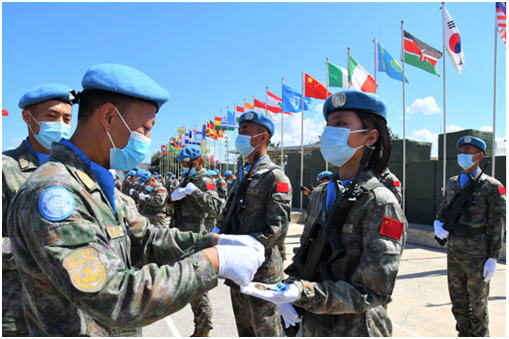 تقرير اخباري: الخوذات الزرقاء الصينية، قوة عدالة لحفظ السلام العالمي